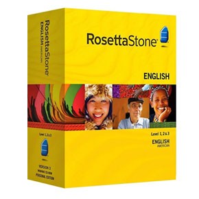 Rosetta Stone English (American) Level 1, 2, 3 Set Key