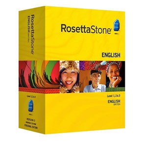 Rosetta Stone English (British) Level 1, 2, 3 Set Key