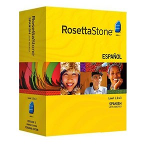 Rosetta Stone Spanish (Latin America) Level 1, 2, 3 Set Key
