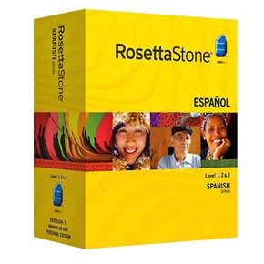 Rosetta Stone Spanish (Spain) Level 1, 2, 3 Set Key