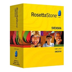 Rosetta Stone Swedish Level 1, 2, 3 Set Key
