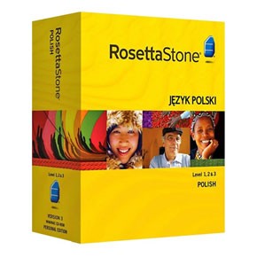 Rosetta Stone Polish Level 1, 2, 3 Set Key
