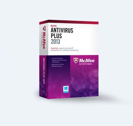 McAfee AntiVirus Plus 2013 (1PC-1Year) Key