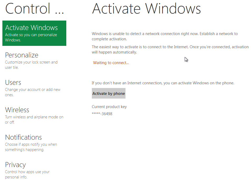 how to activate Windows 8 automatically